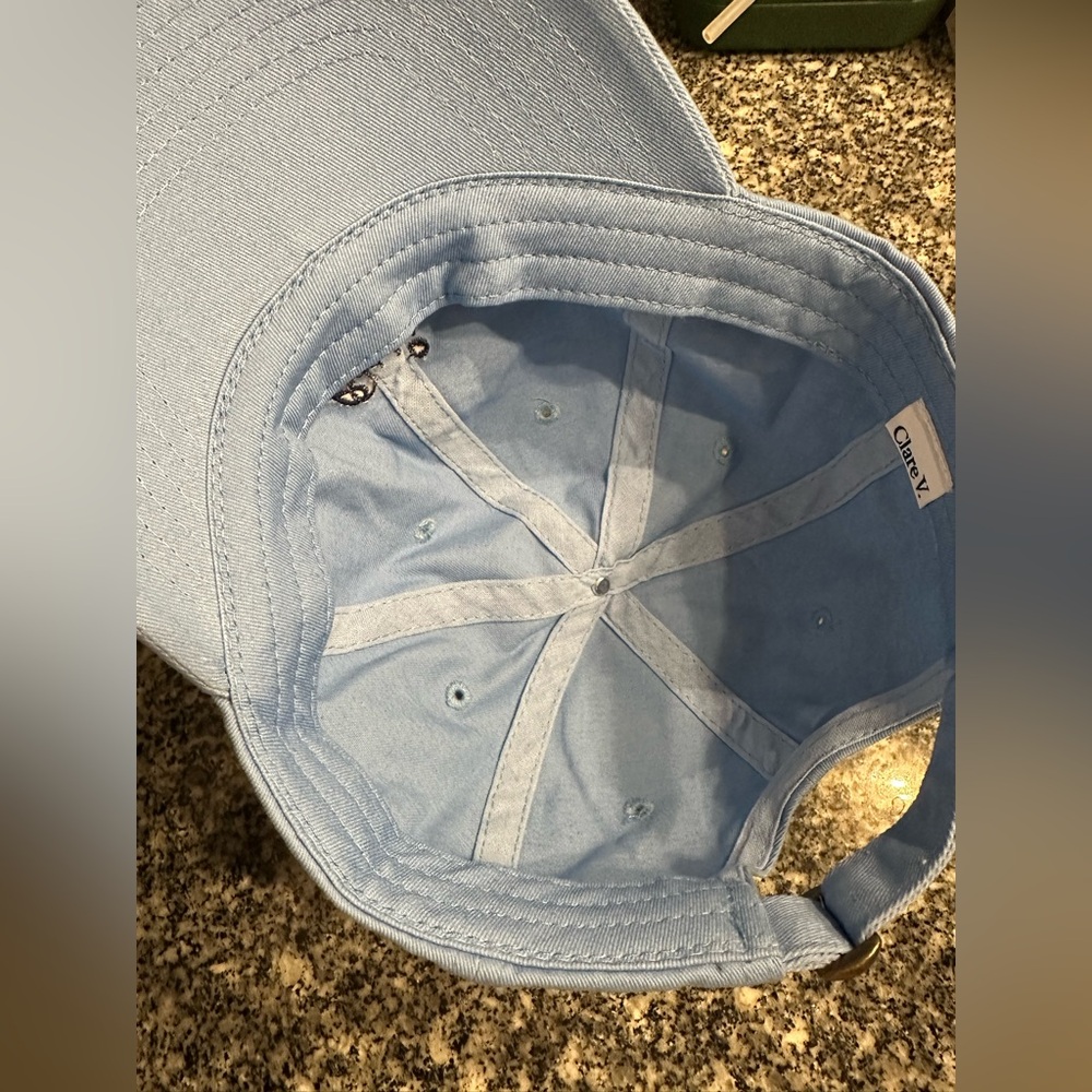 Clare V Oui Baseball cap, blue - Picture 8 of 8